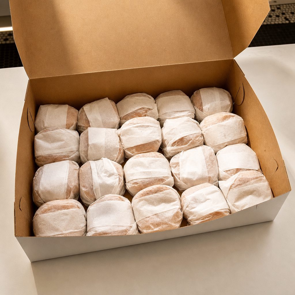 Party Pack Cheese Burgers (24 count).