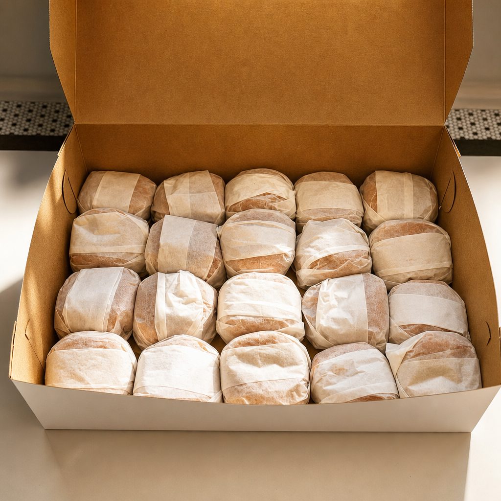 Party Pack Burgers (24 count).