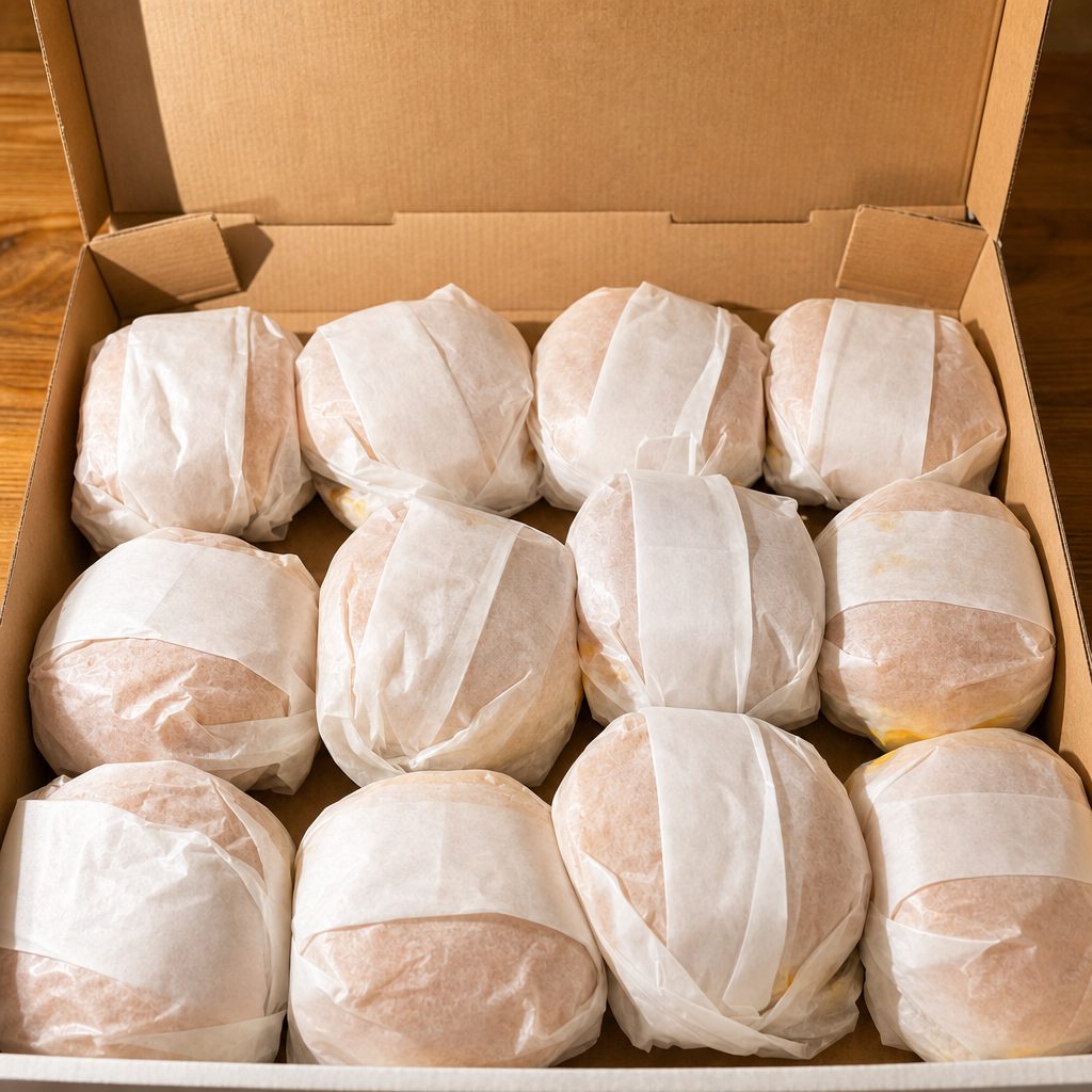 Box of Double Cheeseburgers (12).